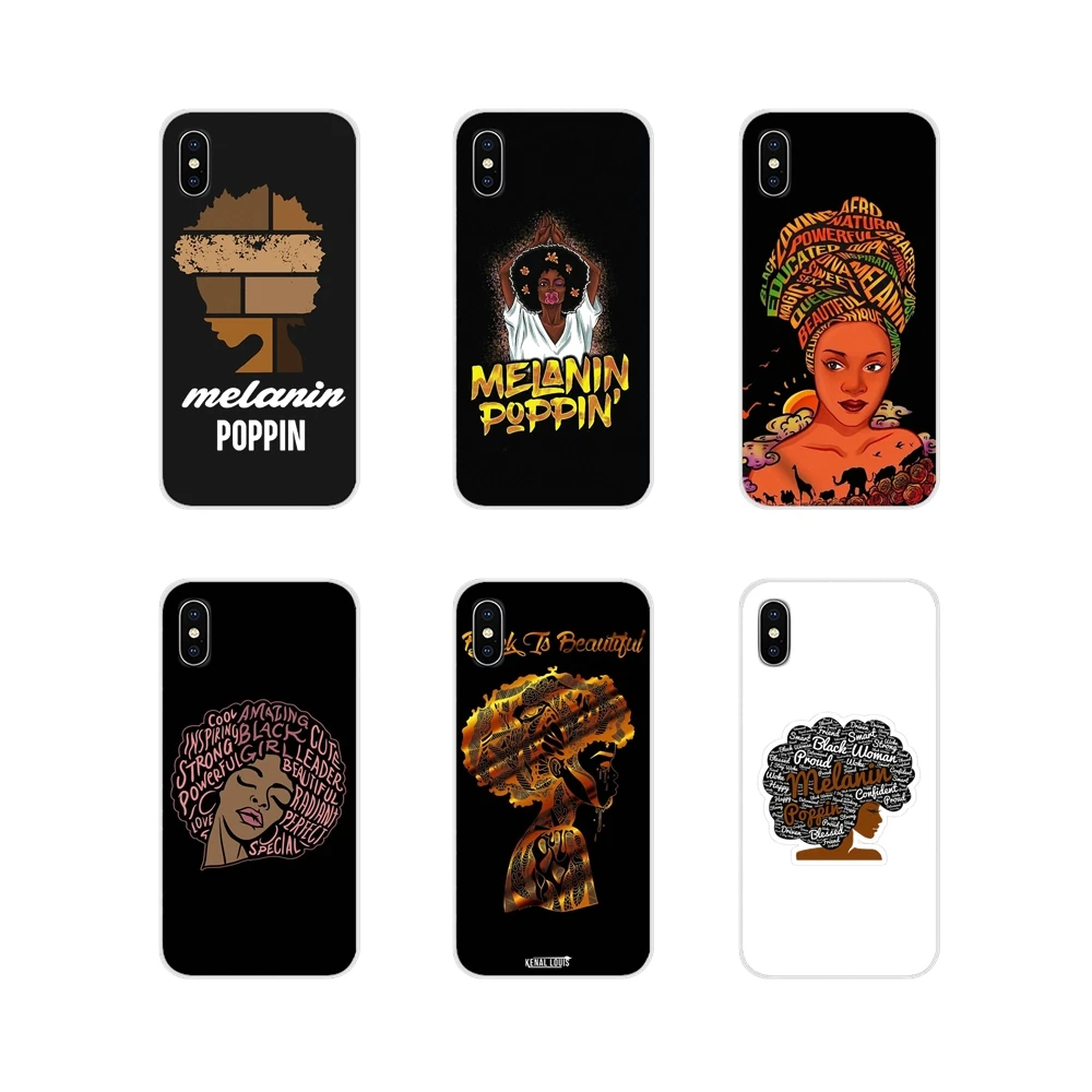 ТПУ чехол Чехлы для Samsung Galaxy S2 S3 S4 S5 Mini S6 S7 Edge S8 S9 S10E Lite Plus корпус черный афро девочка