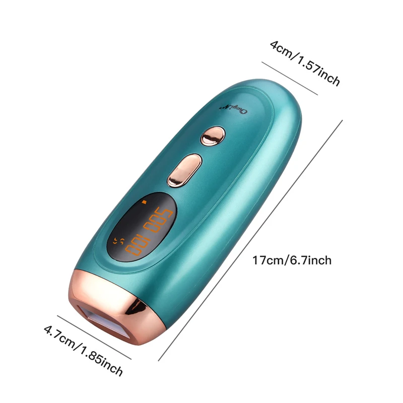 500000 flashes com display lcd corpo indolor