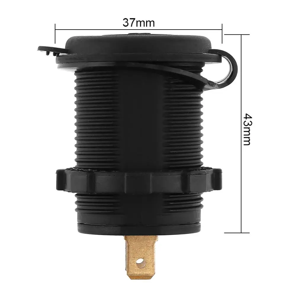 5V 4.2A Водонепроницаемый двойной апертуры мотоцикл автомобиль USB Автомобильное зарядное устройство адаптер для авто мотоцикл Лодка