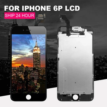 

Suitable for iPhone 6 Plus LCD 5.5 touch screen and replaceable LCD full screen, equipped with front camera speaker + gift