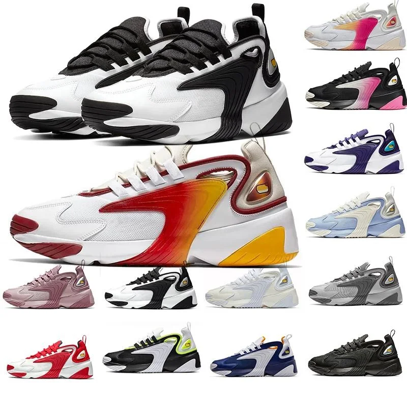 Gracias por tu ayuda apoyo Proceso Zapatillas deportivas blancas Rojas Arco Iris Triple negro cremoso Zoom 2K  M2K Tekno Race rojo real azul oscuro gris hombres mujeres - AliExpress  Deportes y entretenimiento