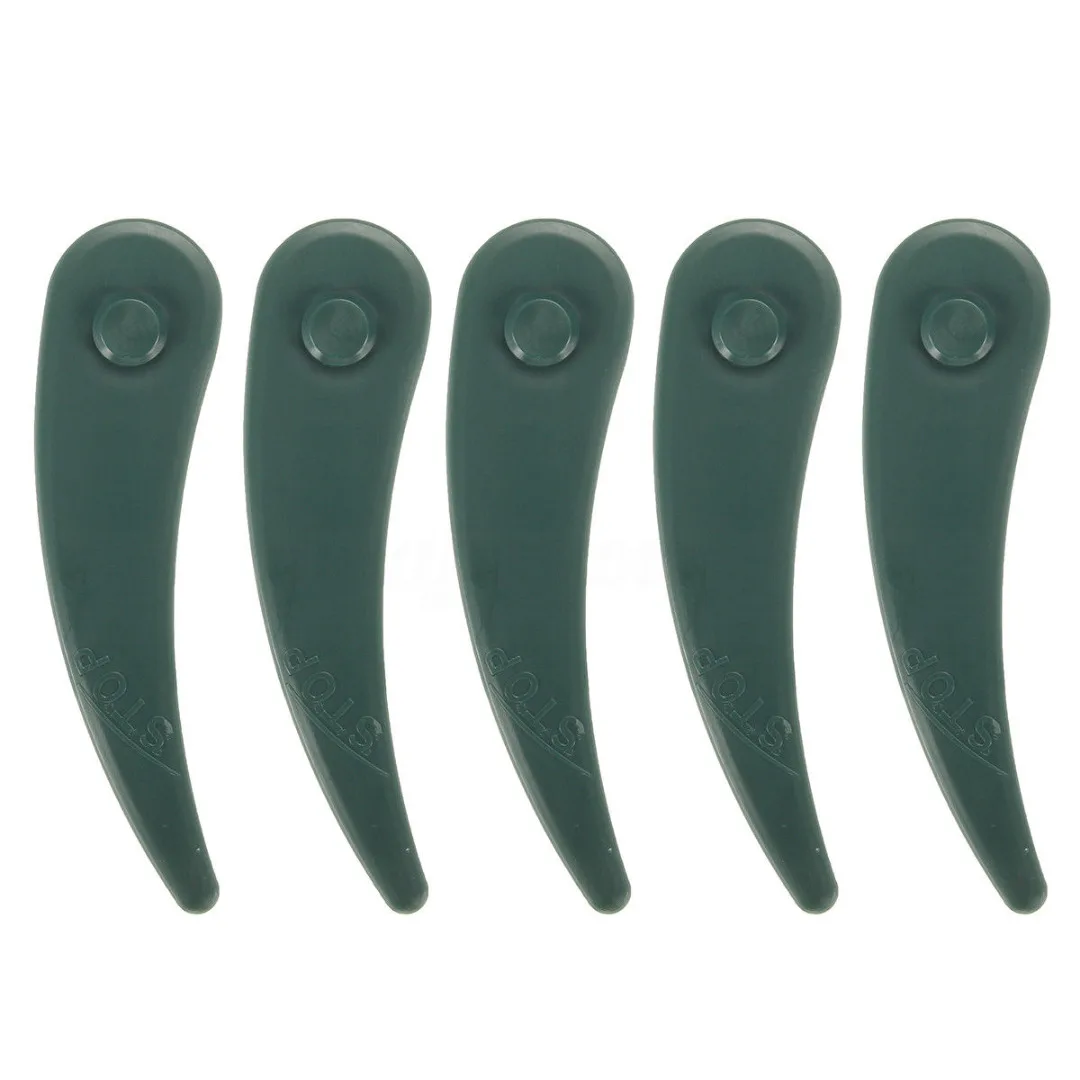 10/25/50/100Pcs Plastic Replacement Grass Strimmer Dura Lawn Mower Blades For BOSCH ART 23-18 LI photo
