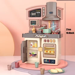 Casseroles de cuisine pour enfants, ensembles d'ustensiles de cuisine pour bébés, jeu de rôle, jeux éducatifs pour filles, cadeaux de noël 