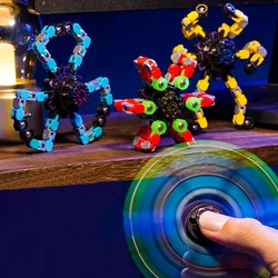 Fidget – Spinner anti Stress pour enfants, jouets, bricolage, doigts mécaniques, main, chaîne anti Stress pour adultes 