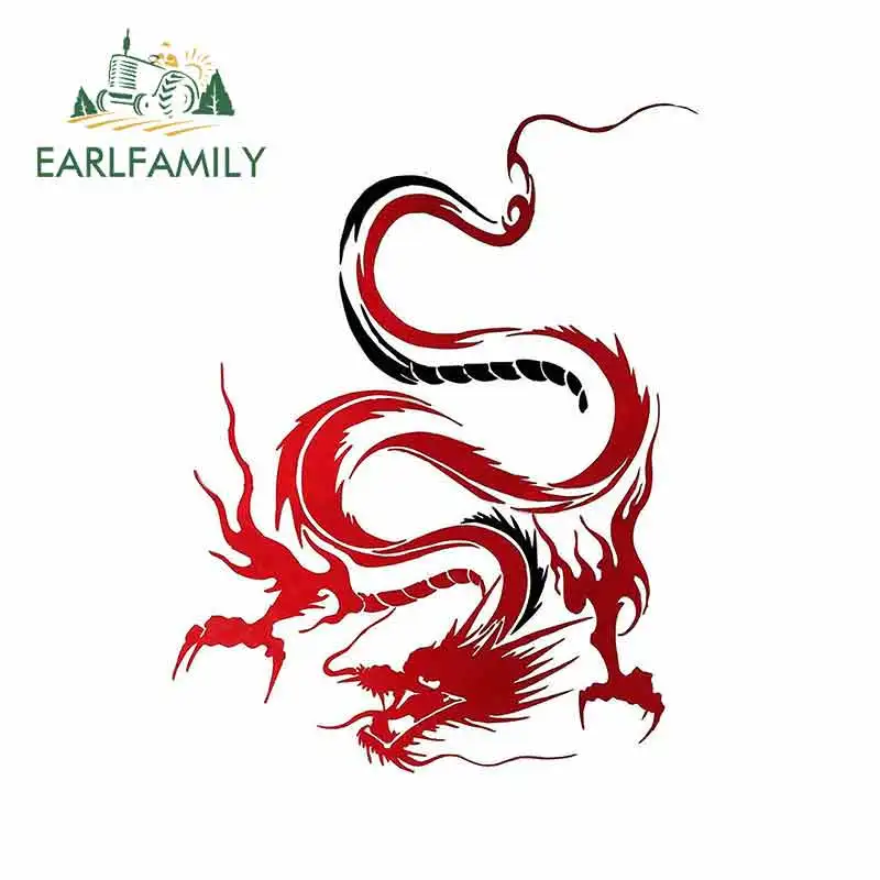 EARLFAMILY 13 см x 10 3 для мультяшного дракона забавные Автомобильные Наклейки Oem