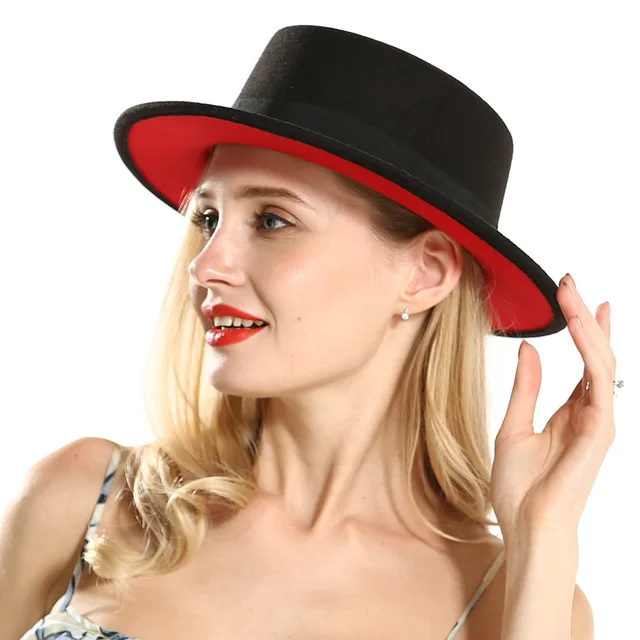 Felt Boater Hat Womens 