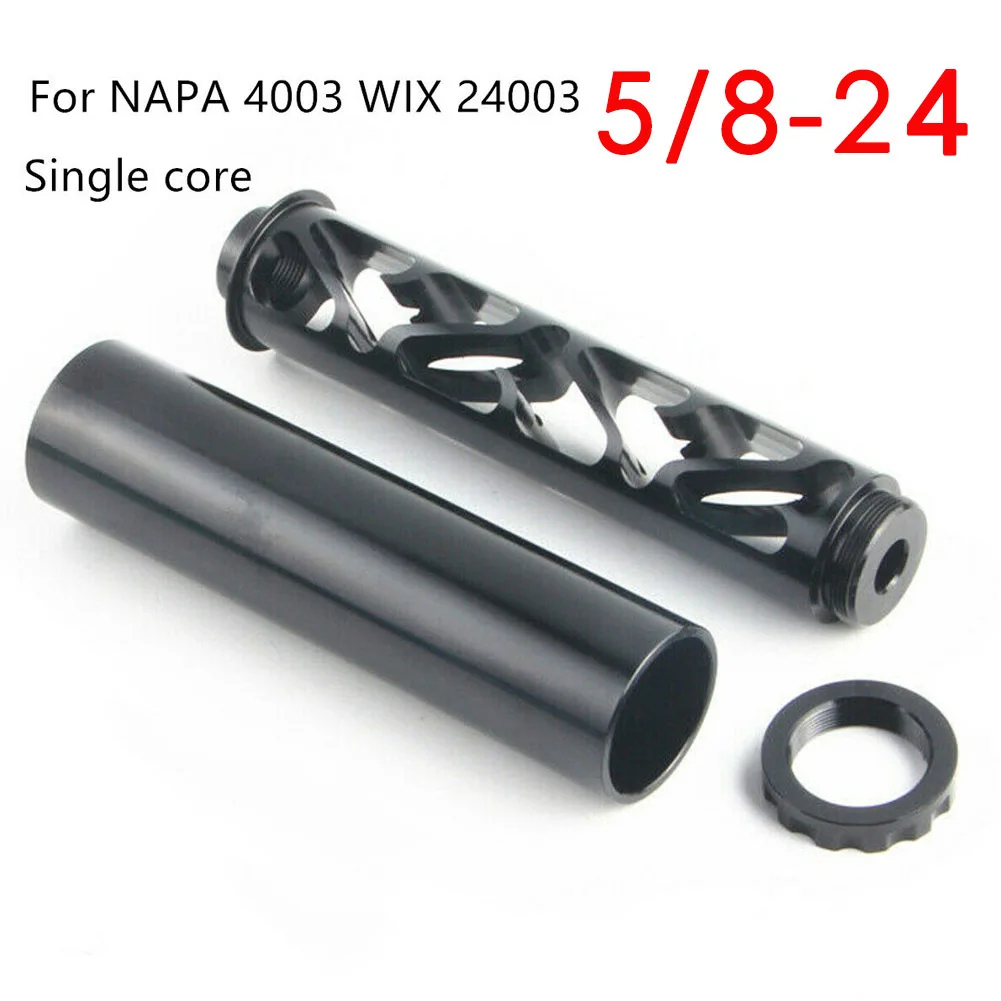 

Hot 1/2-28 5/8-24 Aluminum Single Core Fuel Filter for NAPA 4003 WIX 24003 X66