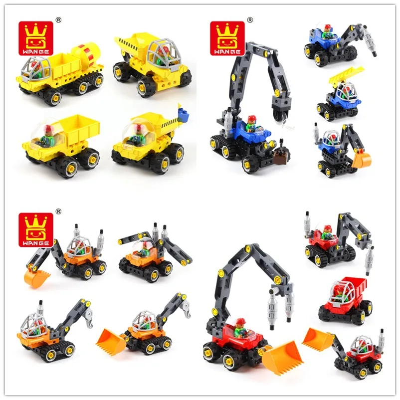 

Wange Engineering Science And Technology Large Particles Building Blocks Assembled Toys 1-6-Year-Old Early Stage ENLIGHTEN Insti