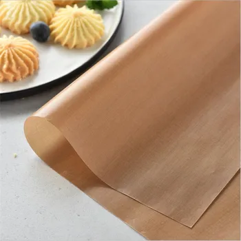 

Teflon Heat Press Pad Reusable Baking Mat Non Stick Craft Sheet Heat Resistant Easy to Clean BBQ Grill & Baking Mats Macarons