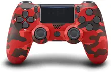 Manette de jeu sans fil PS 4, double Vibration, contrôleur à distance avec câble de chargement, Joystick Compatible avec Station de jeu