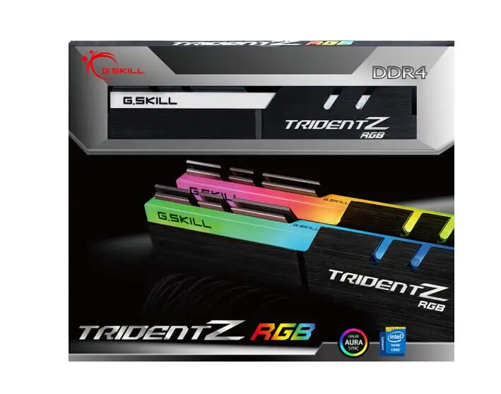 G. SKILL) Trident Z RGB серия DDR4 3200 C14 настольная память RGB светильник(F4-3200C14D-64GTZR