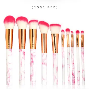 

10 Pcs Makeup Brushes Set Eye Shadow Foundation Powder Eyeliner Eyelash Lip Make Up Brush Cosmetic Beauty Tool Kit Hot