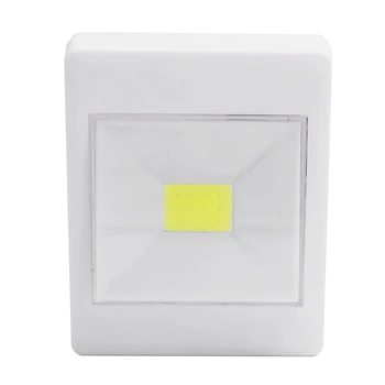 

Magnetic Cob Led Wall Switch Wireless Cordless Wardrobe Cabinet Night Light