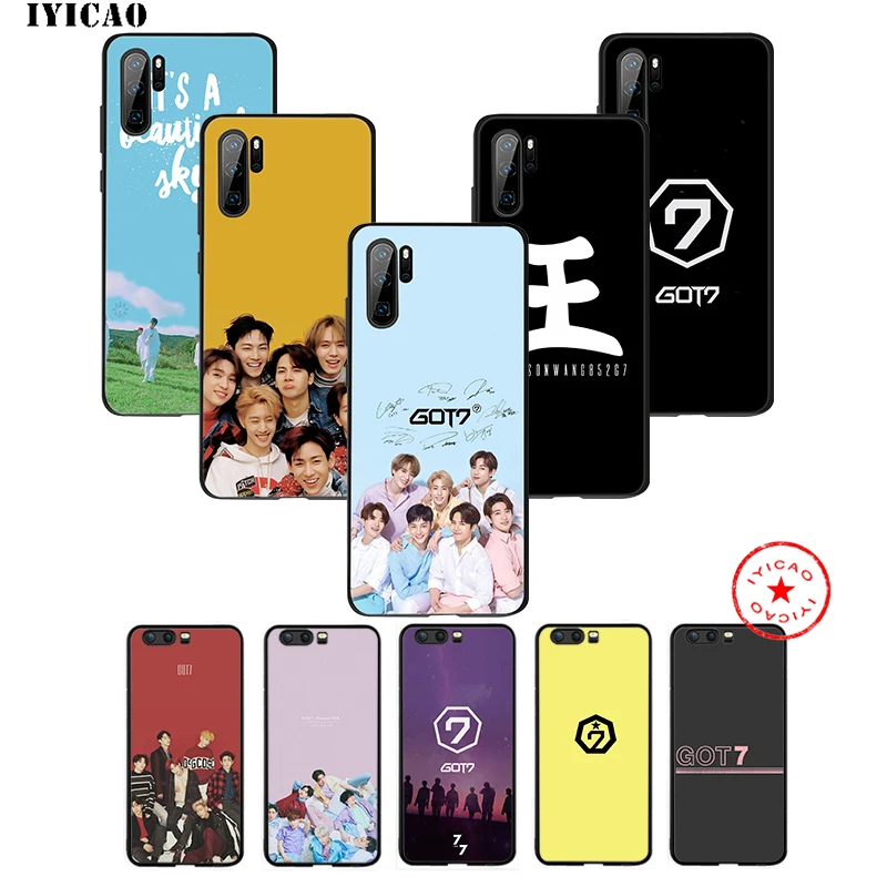 Got7 Band K Pop Got 7 Soft Black Case for Huawei Mate 30 Lite Pro Y9 Y7 Y6 Prime 2018 2019 Phone |