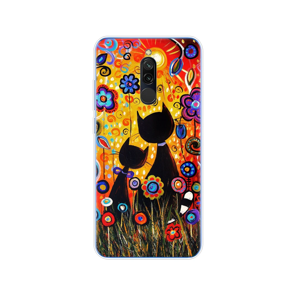 34283 Чехол для xiaomi redmi 8, чехол, Мягкая силиконовая задняя крышка из ТПУ для redmi 8, бампер, hongmi 8, чехол для телефона, защитный чехол copa - Цвет: 34283