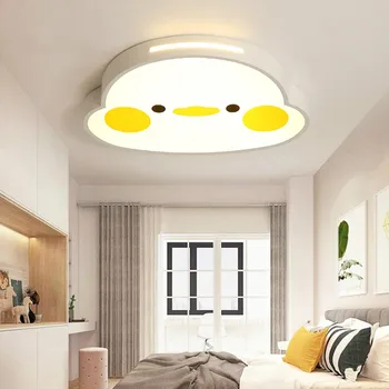 

Children room bedroom ceiling lamp boy girl cute nordic minimalist creative duckling lamp cartoon led lamp LB022102