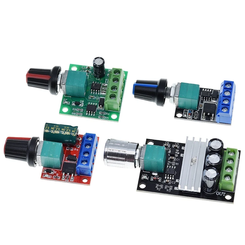 TZT DC 1,8 V-35 V 2A 3A 5A 10A 30 W 80 W PWM Motor Drehzahlregler Niederspannung Motor Drehzahlregler PWM Einstellbares Antriebsmodul – Detail 10