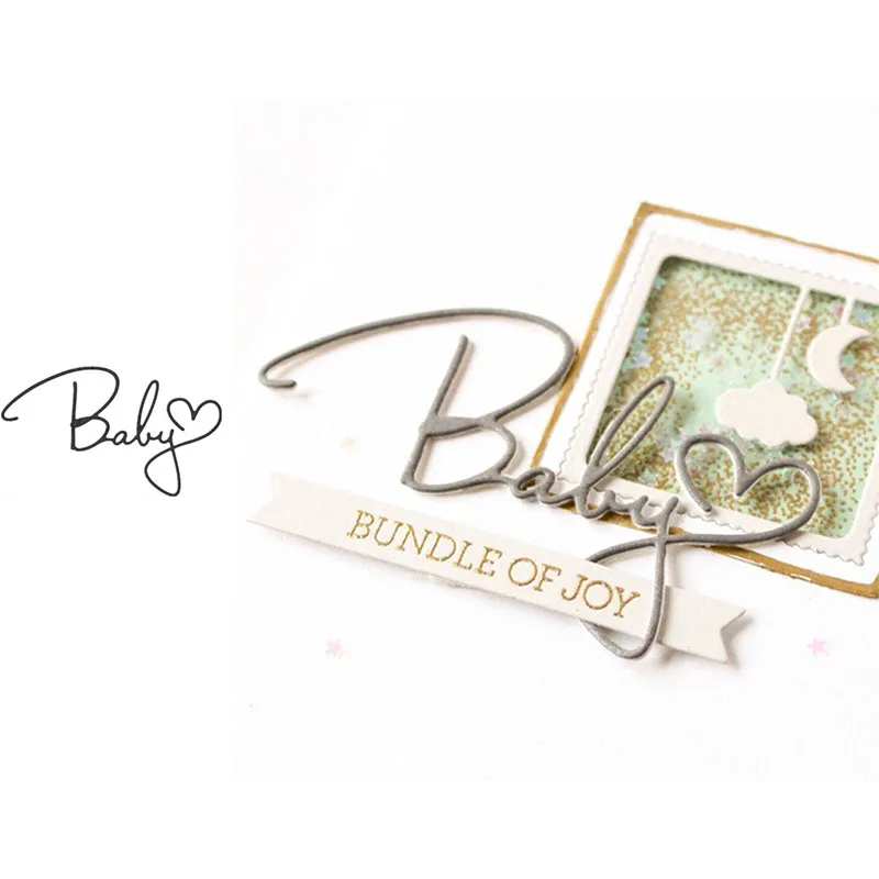 Scrapbooking Baby Die Cut Dies Scrapbooking Cutting Dies Baby Metal