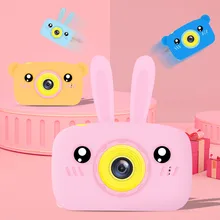Mini appareil photo numérique pour enfants, jouets de dessin animé, pour bébés, 12.0M, écran IPS de 2.0 pouces, jouets éducatifs, cadeau
