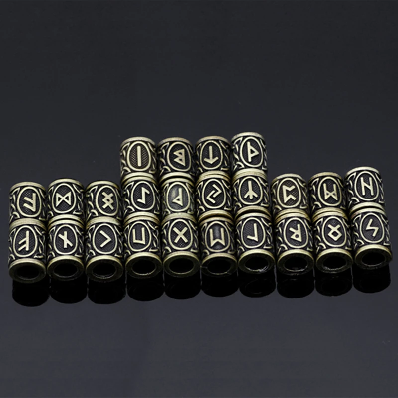 Futhark ŷ  ׼,  Ʃ ̼, 6mm Ȧ  , Ӹī   DIY  , 24 /Ʈ