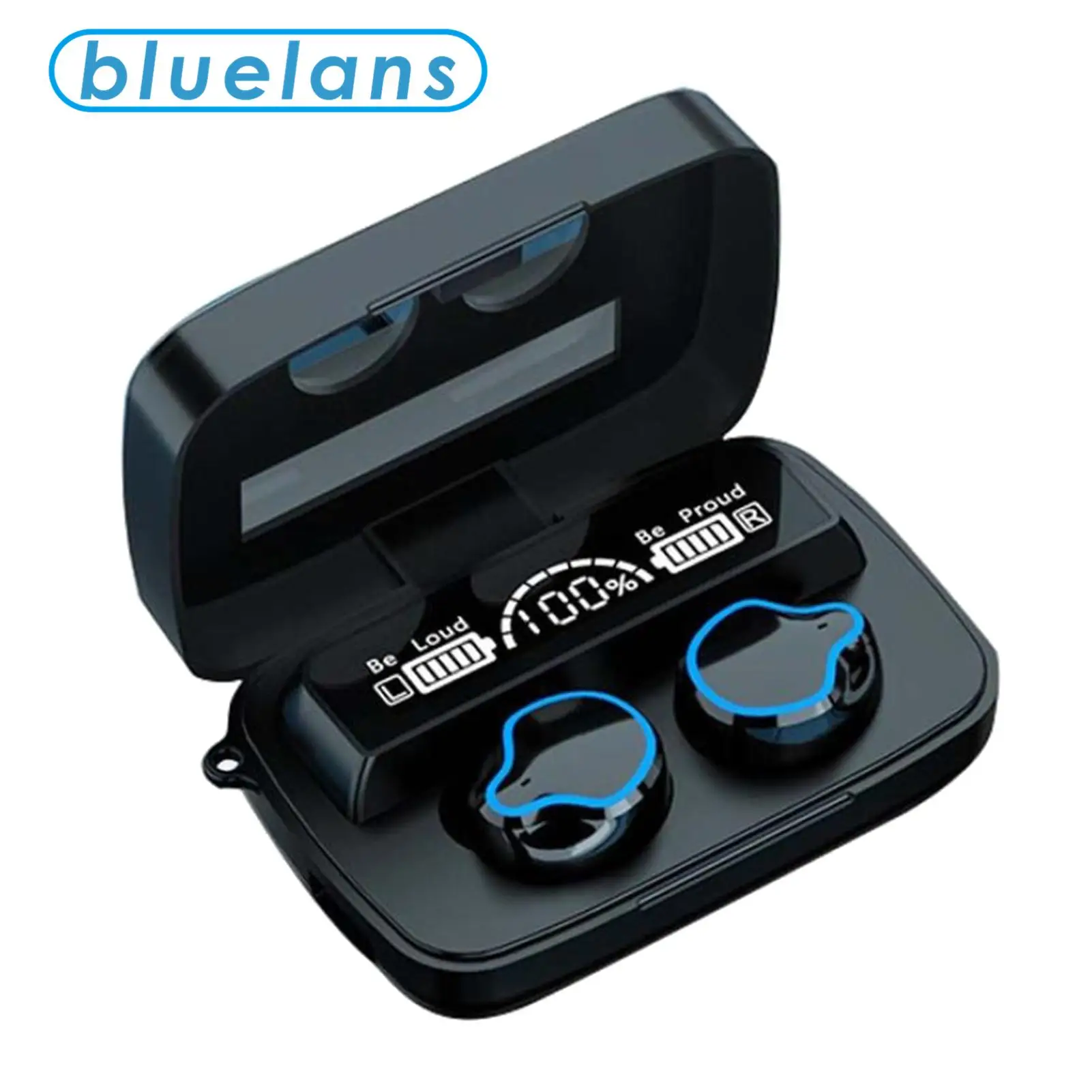 M9 TWS Wireless Bluetooth 5.1 Touch Control In-Ear Earphone with Power Display | Электроника