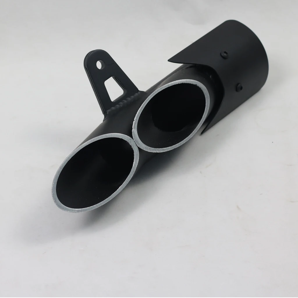 Exhaust Pipe Muffler Silencer Black Custom for Yamaha R6 2006 2007 2008 2009 2010 2011 2012 2013 2014 2015