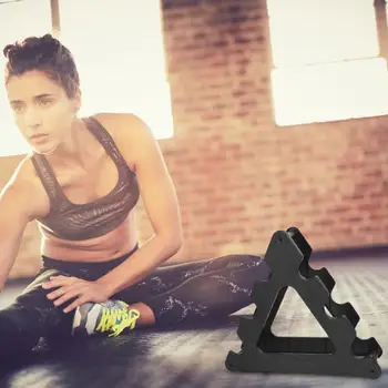 

Dumbbell Bracket Triangle Dumbbell rack Three-tier dumbbell weight rack Dumbbell Bracket Fitness Gym Equipment Accessories