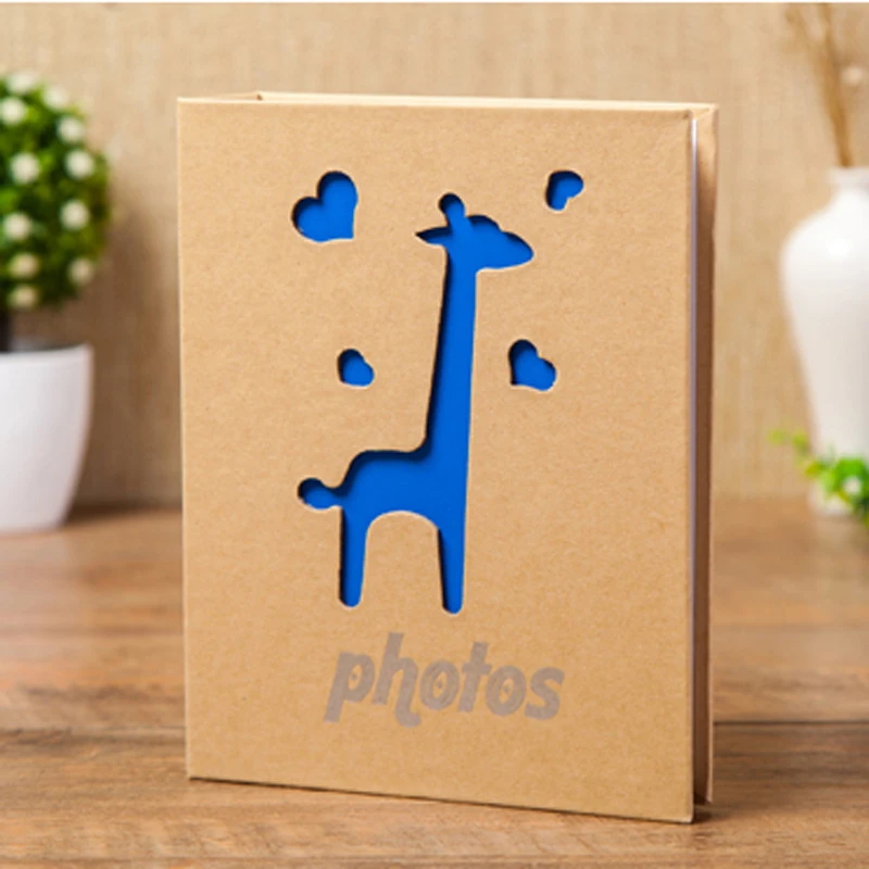 Фотоальбом 7 дюймов фотоальбом для детей со вставкой изображения альбом большой