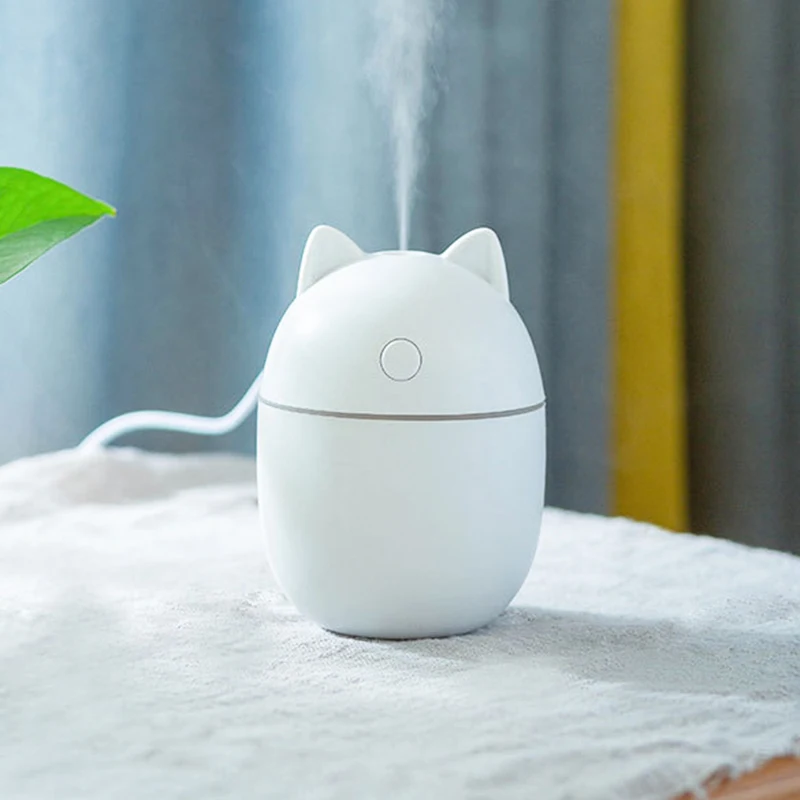 

Electric Air Humidifier 220ML Essential Oil Diffuser USB Plug LED Night Lamp Mini for Home Spa Car Mist Spray Aromatherapy