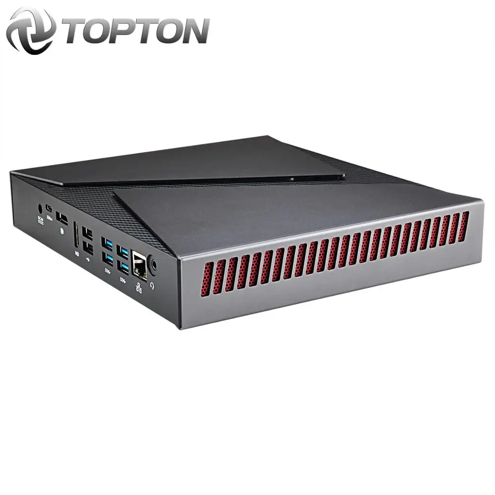 Игровой мини ПК TOPTON Intel Core i9 9980HK i7 9750H i5 9300H Nvidia GTX 1650 4 ГБ 2 * DDR4 64 Гб Windows 10 4K DP HDMI AC
