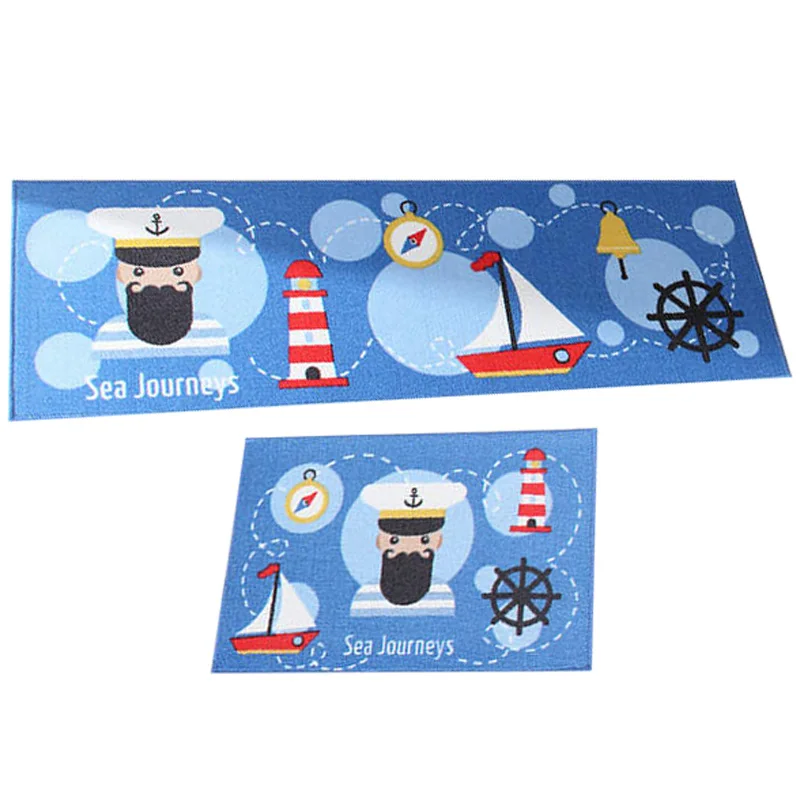 Длинный кухонный коврик, коврик для ванной, домашний коврик для входа, абсорбирующий коврик для спальни, гостиной, современный кухонный коврик