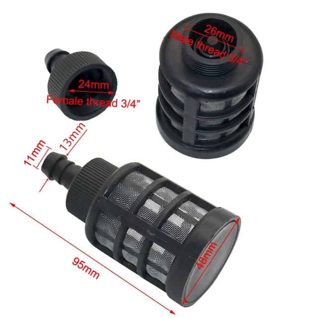 Nyomásmosó -Önmagának Alapozó Bemeneti Szűrő Autó Mosógép Gyors Kerti Vízbetét Vízmegállási Szeleppel - Image 6