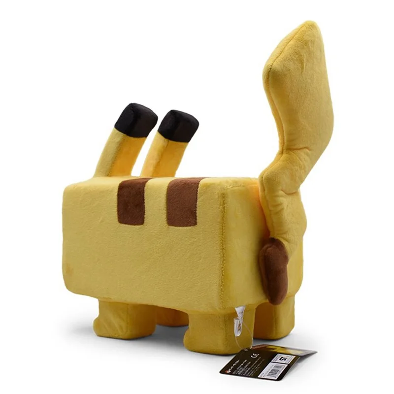 Pikachu Plush Toy 25CM Square Kawaii Pikachu Doll Detective Pikachu Japan Movie Anime Toys for Children Doll for Kids (1)