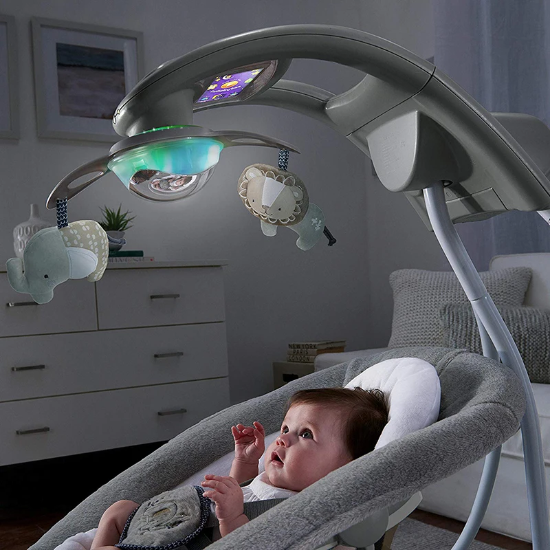 

Electric Baby Swing Soothing Rocking Chair Baby Sleeping Baby Caring Fantstic Product Recliner Cradle Bed