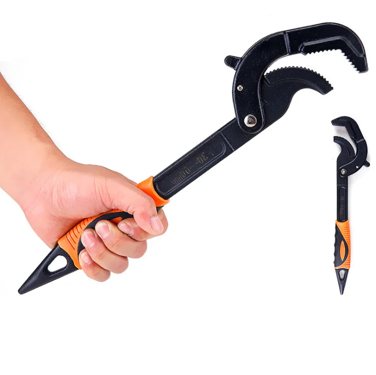 14 30 mm Universal Pointed End Spanner Large Opening Adjustable Wrench