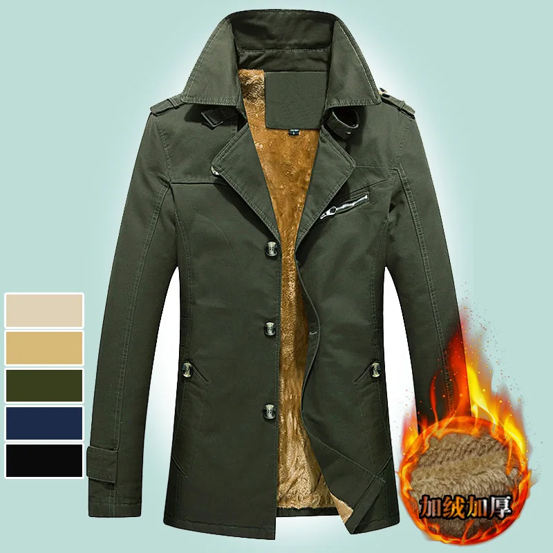 

Mens Winter Jackets and Coats Warm Military Outerwear Slim Size M-5XL Men Clothes Long Coat Winter Clothes Men Winter Coats