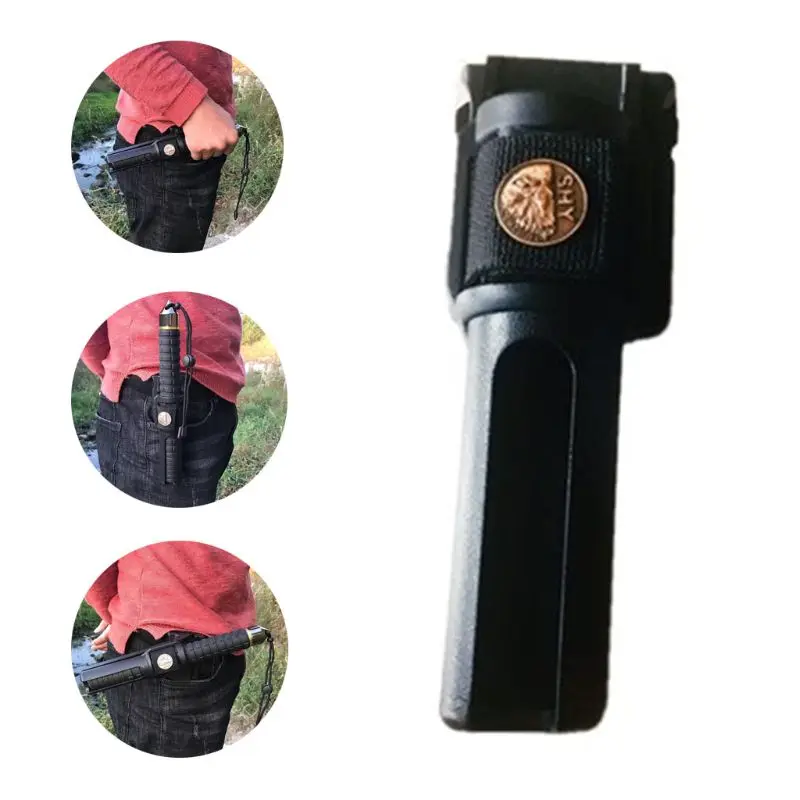 

Rotating Stick Sleeve Durable Cover Holder Mount Holster Security Equipment Hard Case Simple Storage Outdoor Gadget