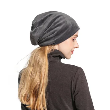 

Women Hat Fashion Casual Plush Solid Color Beanie Soft Comfortable Warm Winter Hat Y7