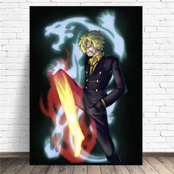 

Sanji Canvas Painting Wall Anime Art Pictures Prints Home Decor Wall Poster Decoration For Living Room