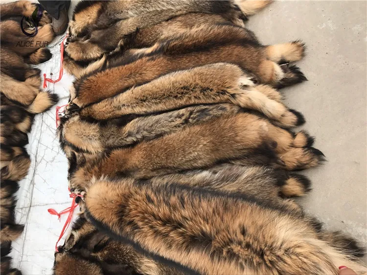 Fabrika Fiyat Gercek Dogal Rakun Kurk Derileri Fur Skin Raccoon Skinskin Fur Aliexpress