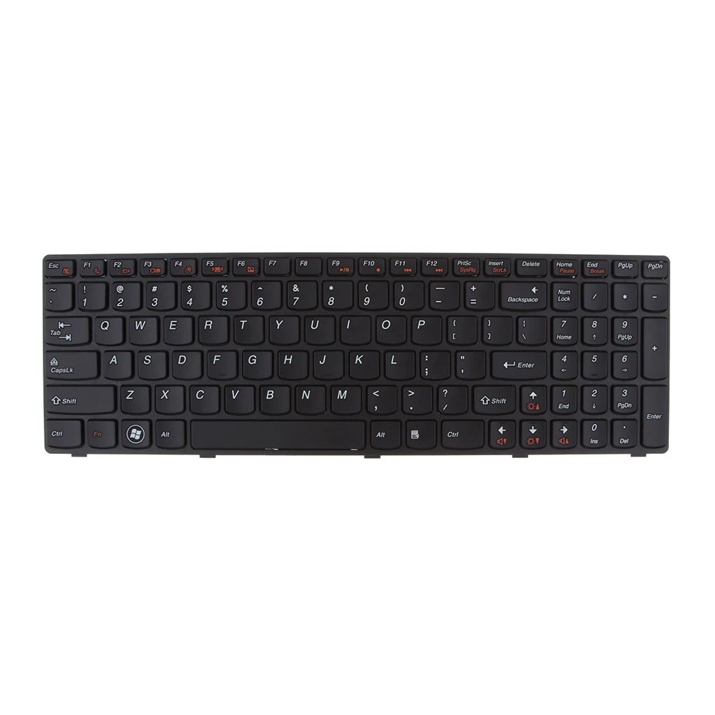 

US Layout PC Laptop Keyobard Replacement for IBM Lenovo IdeaPad B590 B590G B590G-BEI B590A-BEI Series Laptops Keyboard 2019 New