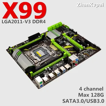 

New X99 game board for desktop computer studio DIY hang up tasks to support additional DDR4 memory capacity 128 g