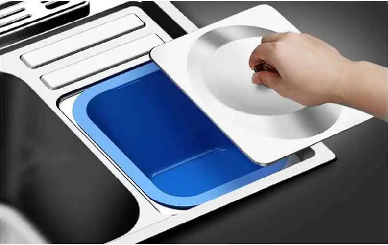 Двойная чаша, раковина из нержавеющей стали для кухни на стойке или раковине толщиной 1 мм, Овощная раковина для кухни