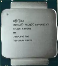 E5-2623V3 orijinal Intel Xeon E5 2623 V3 3.0GHZ 4-Core 10M E5-2623 V3 FCLGA2011-3 105W 1 sipariş