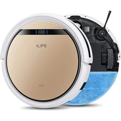 ILIFE – Robot aspirateur V5sPro/V60Pro à Balayage humide, Outil Électrique Ultra Mince, 1000pa, pour Aspiration sur Sols durs 