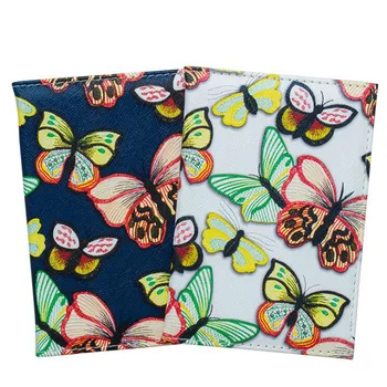 

Butterfly Printing Passport Holder Women Passport Cover Card Wallet Waterproof Card Holder PU Leather Travel Passport Holder