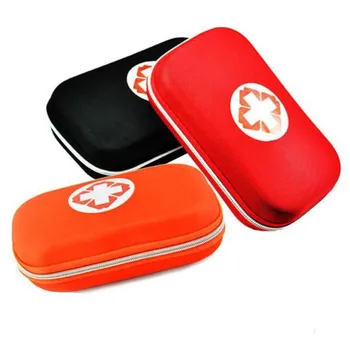 

Black Color First Aid Kit Waterproof EVA Bag Person Portable Outdoor Travel Drug Pack Security Emergency Kits Medical Treatment
