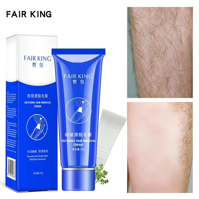 Крем для депиляции FAIR KING мужчин и женщин травяной крем удаления волос