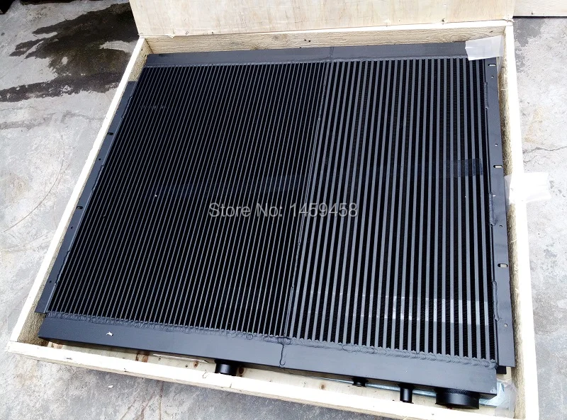 ^*Best Offers Free shipping OEM 1625166083(1625-1660-83) oil cooler Bolaite aluminum plate fin air cooler for BLT screw air compressor parts