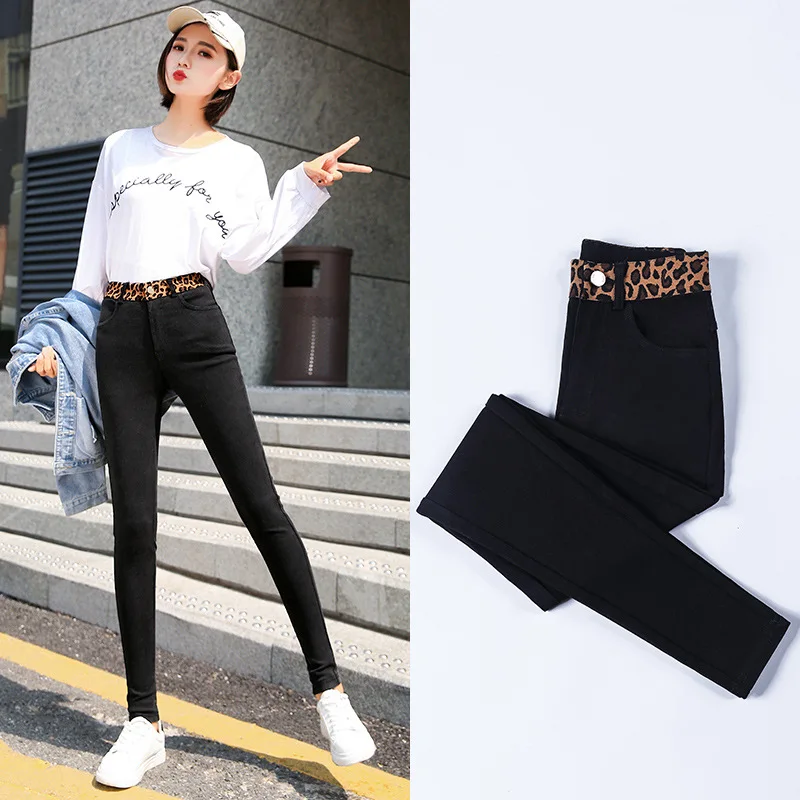 2019 Women Pants Stretch Pencil Pants Female Black Plus Size Leggings 3XL Large Size Casual Femme Pantalon Skinny pants